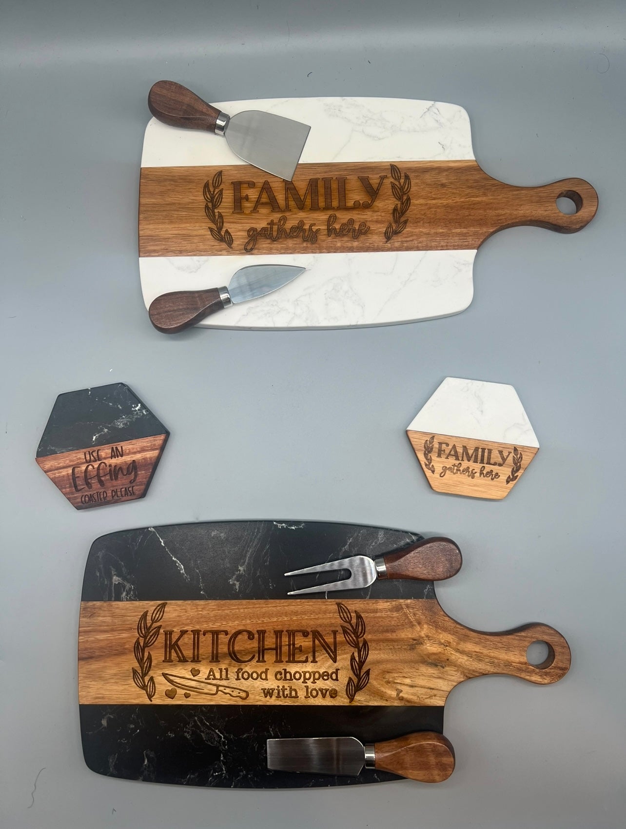 Personal Charcuterie Board Set