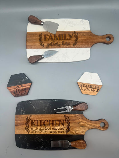 Personal Charcuterie Board Set