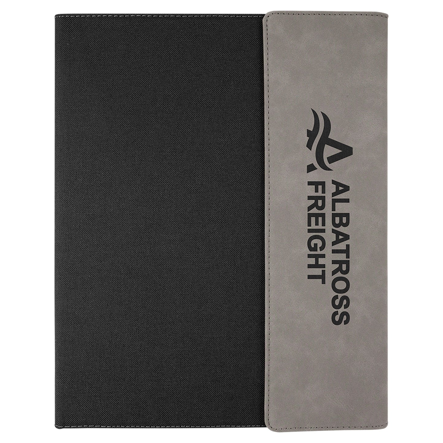 Leatherette Canvas Portfolios with Notepad