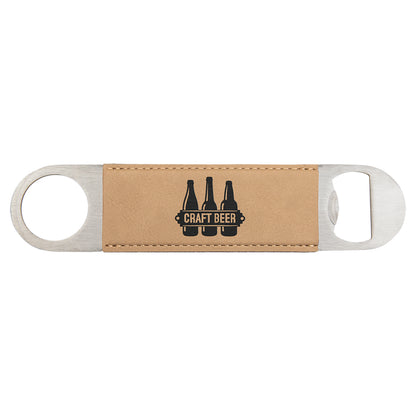 Leatherette Bottle Openers