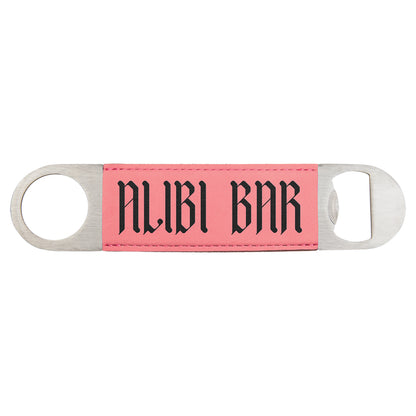Leatherette Bottle Openers