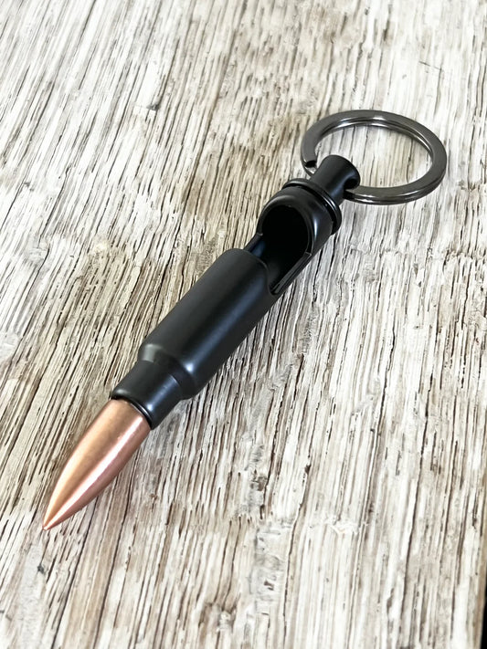 Bullet Bottle Opener Keychains