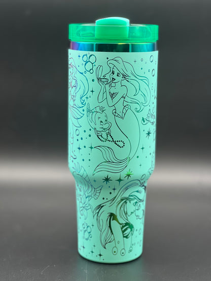 Mermaid 40 oz Cup