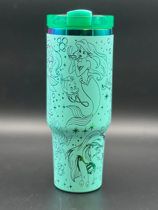 Mermaid 40 oz Cup