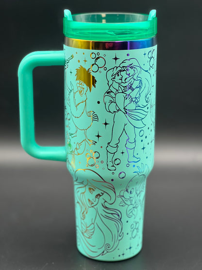 Mermaid 40 oz Cup
