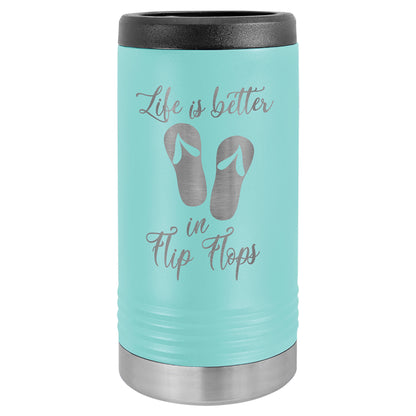 Slim Stainless Steel Insulated Bevorage Holders