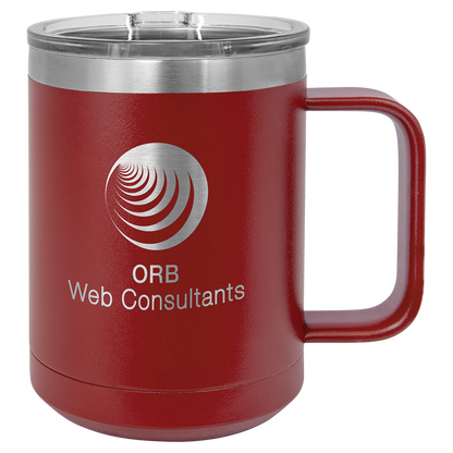 15 oz. Vacuum Insulated Travel Mug