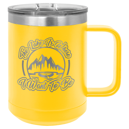 15 oz. Vacuum Insulated Travel Mug