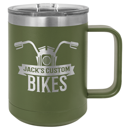 15 oz. Vacuum Insulated Travel Mug