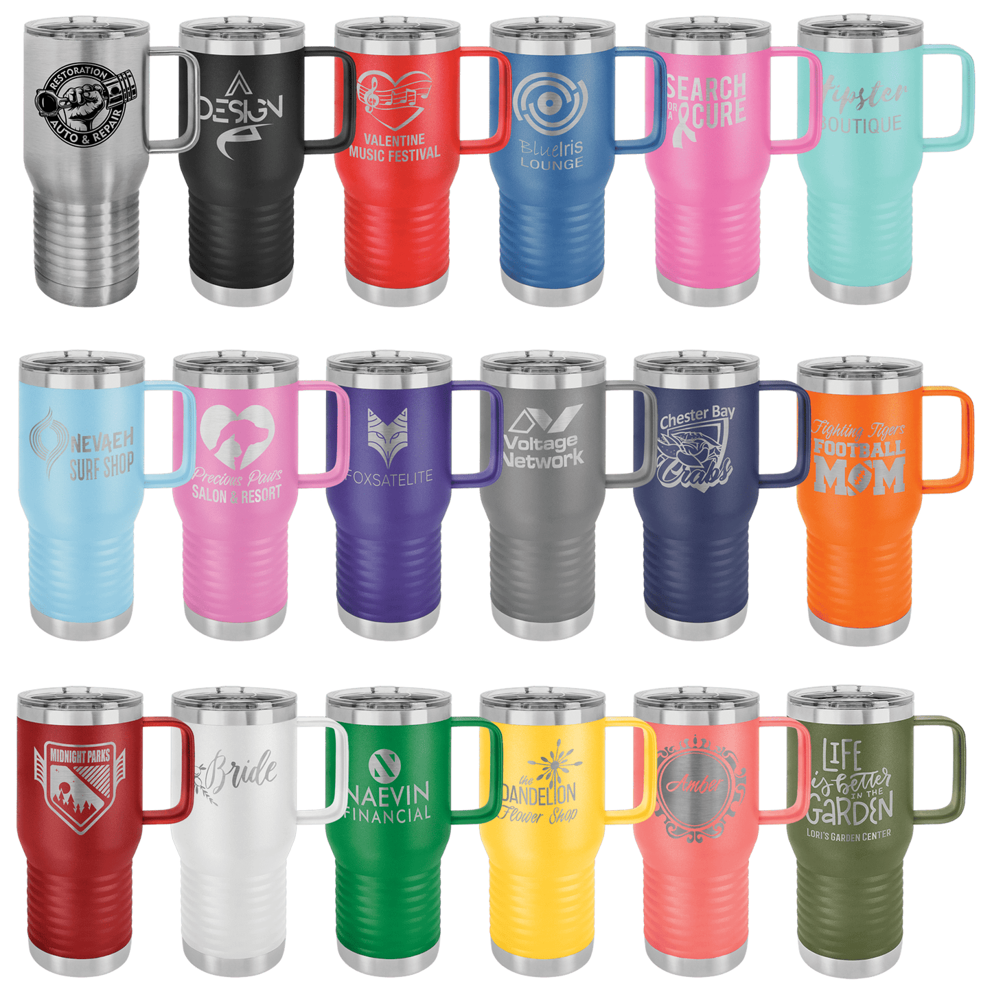 20 oz. Travel Mugs