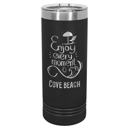22 oz Skinny Tumbler with Slider lid