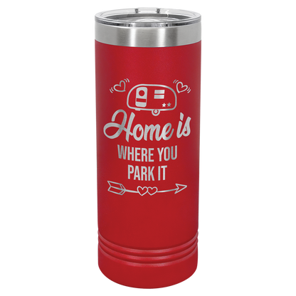 22 oz Skinny Tumbler with Slider lid