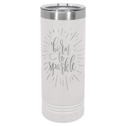 22 oz Skinny Tumbler with Slider lid