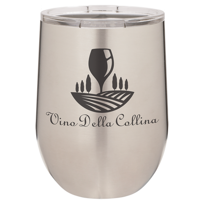 12 oz. Vacuum Insulated Stemless Wine Tumbler