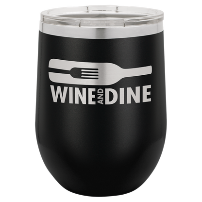 12 oz. Vacuum Insulated Stemless Wine Tumbler