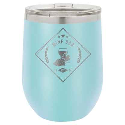 12 oz. Vacuum Insulated Stemless Wine Tumbler