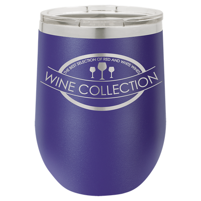 12 oz. Vacuum Insulated Stemless Wine Tumbler