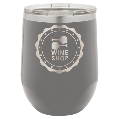 12 oz. Vacuum Insulated Stemless Wine Tumbler