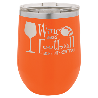 12 oz. Vacuum Insulated Stemless Wine Tumbler