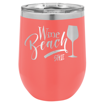 12 oz. Vacuum Insulated Stemless Wine Tumbler