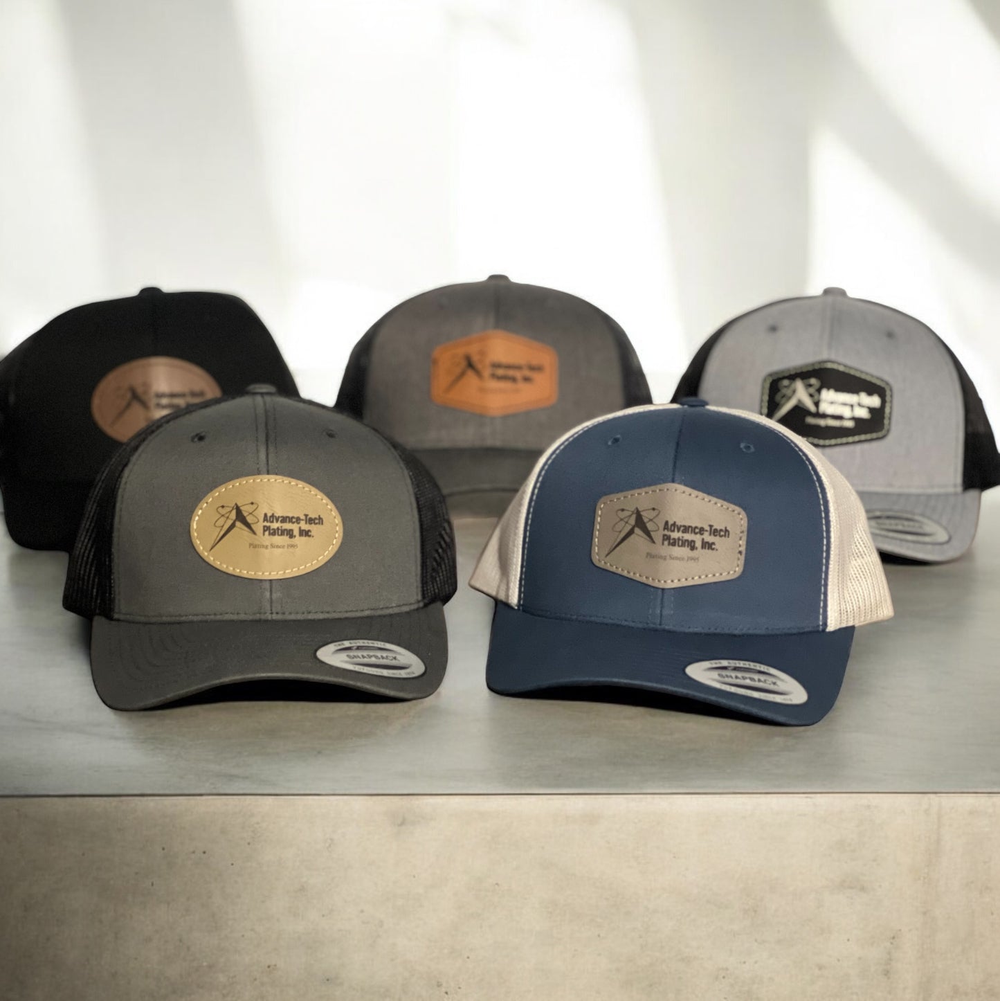 Patched Trucker Hats