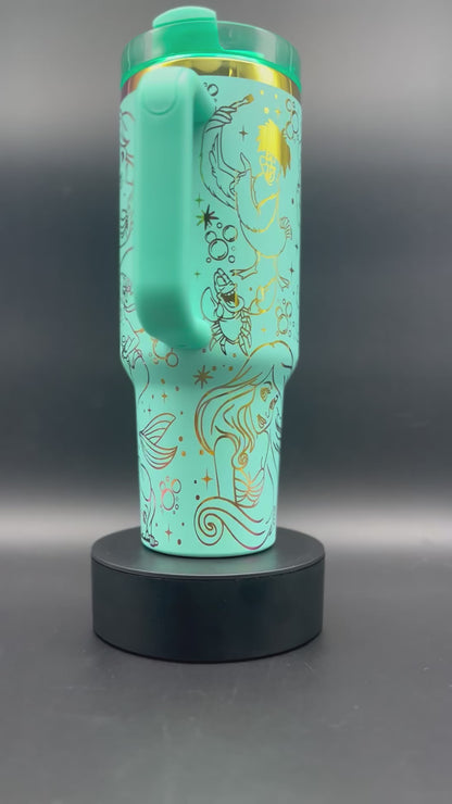 Mermaid 40 oz Cup
