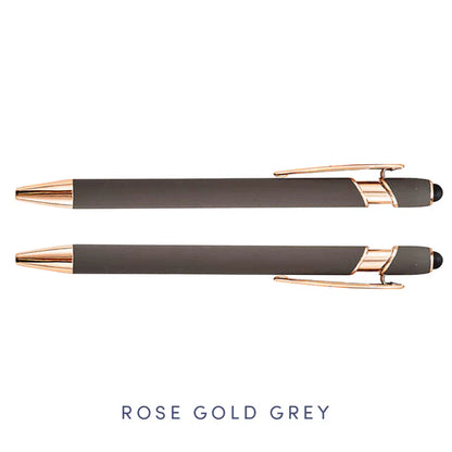 Rose Gold Pens with Stylus